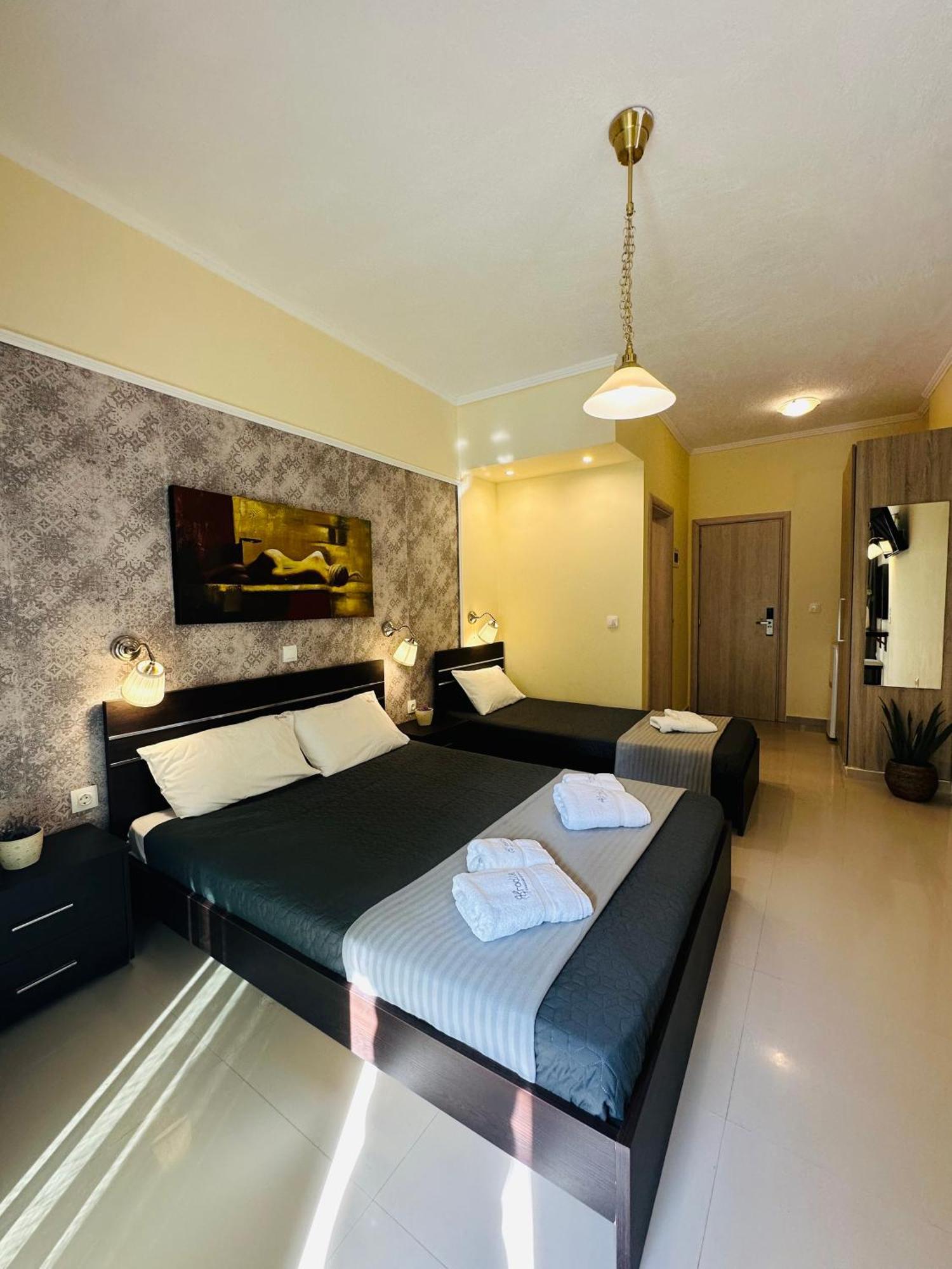 Afrodite Seaside Rooms Kallithea  Extérieur photo